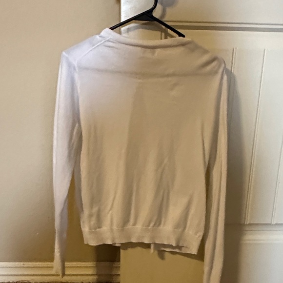 J. Crew Classic White Cardigan - Picture 3 of 3